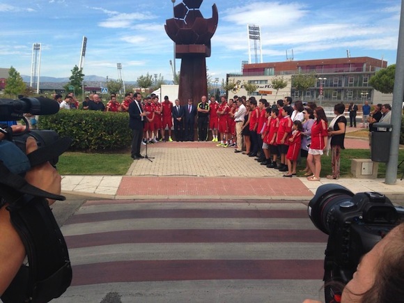 Las Rozas homenajea a Luis Aragonés
