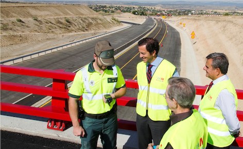 Abre al tráfico una de las nuevas calzadas de la M-509