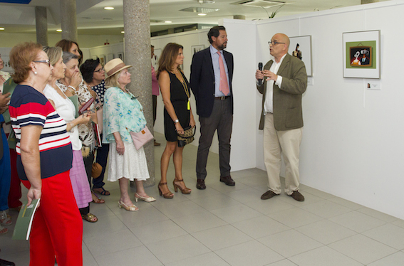 La exposición `Apaguemos el maltrato´  llega a Las Rozas