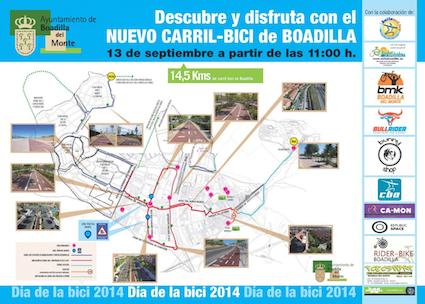 Paseo en bici por el casco histórico de Boadilla