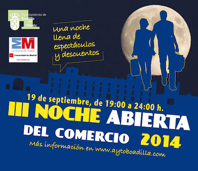 Hoy los comercios de Boadilla abren hasta la media noche