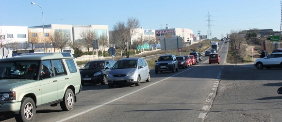 Problemas de seguridad en la carretera M-856