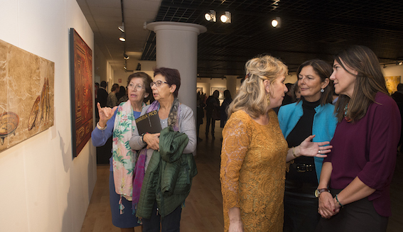 Exposición de pintura inspirada en el Museo de América de Madrid