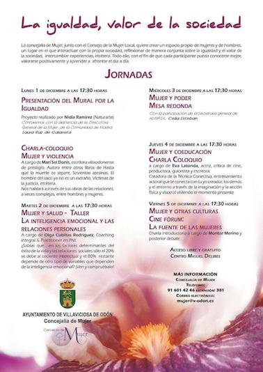 Arrancan las Jornadas La Igualdad en Villaviciosa