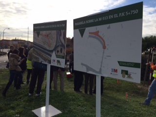 Una pasarela peatonal unirá las urbanizaciones históricas con el casco de Boadilla