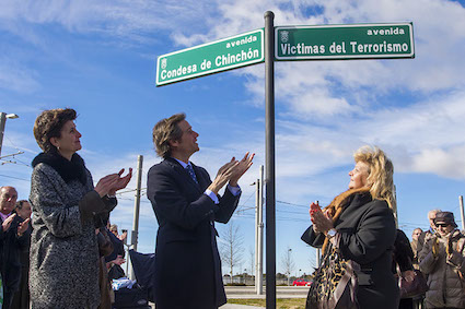 Boadilla inaugura la Avenida Víctimas del Terrorismo