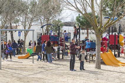 El parque de las Eras abre de nuevo al público