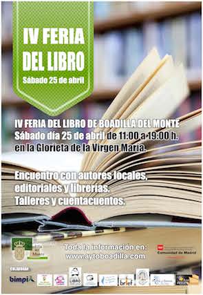 Boadilla celebra su Feria del Libro este sábado
