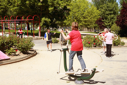 Sesiones de ejercicio físico al aire libre en Las Rozas
