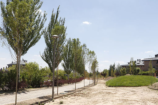 Las obras del parque lineal Juan Carlos I cumplen con los plazos