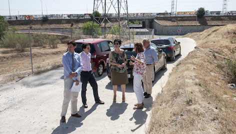 Obras de mejora en la urbanización La Cabaña de Pozuelo