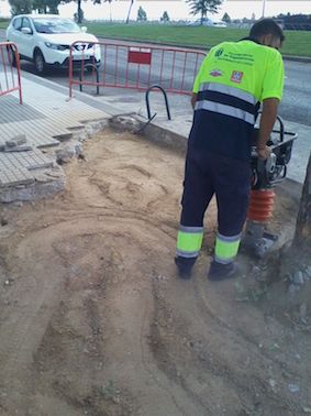 Mejoras en las calles de Majadahonda