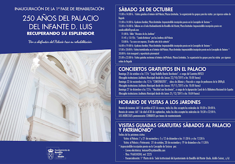 Jornada de puertas abiertas en el Palacio del Infante Don Luis