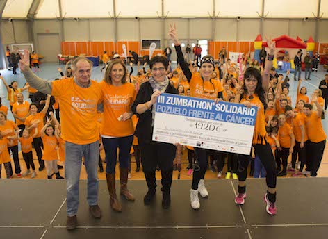 Pozuelo baila zumba contra el cáncer