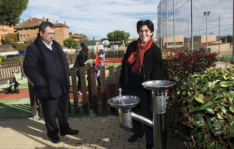 Pozuelo instala fuentes accesibles en sus parques
