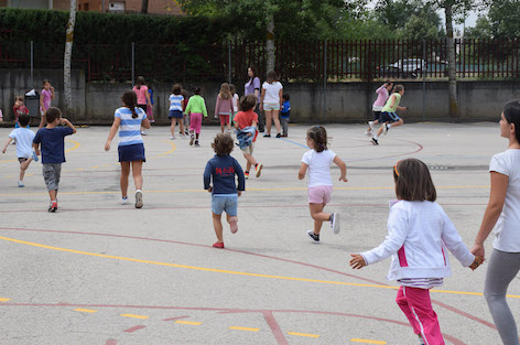 Primer día de campamentos de verano en Villaviciosa