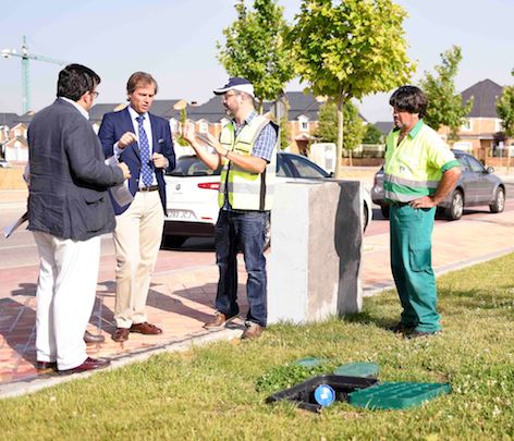 Boadilla gestionará el consumo de agua de los parques a través de una web