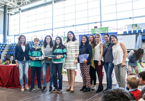 400 escolares participaron en la gymkana matemática