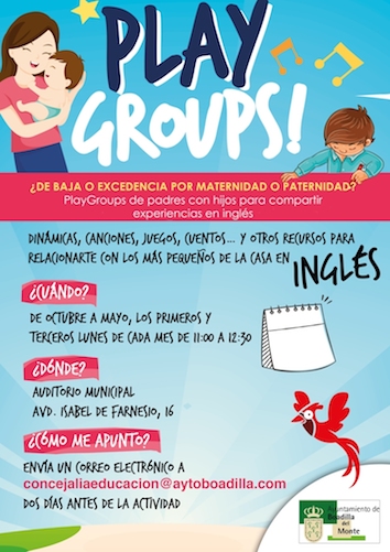 Espacios en inglés para padres e hijos en Boadilla