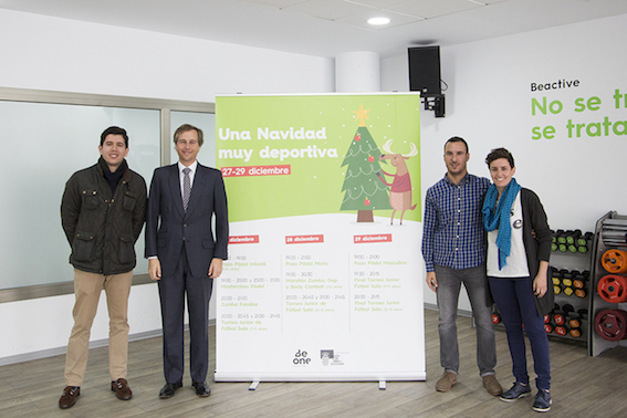 Zumba, pádel y fútbol gratis del 27 al 29 de diciembre
