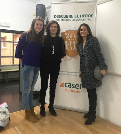 Los escolares de Boadilla se ponen en la piel de una persona con discapacidad