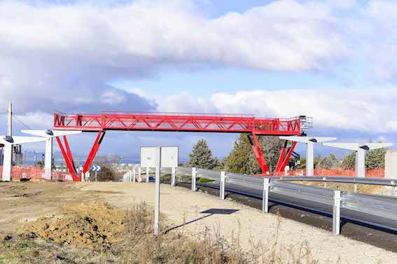 Muy pronto se abrirá la tercera pasarela de la M-513