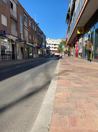 Obras en el casco de Pozuelo