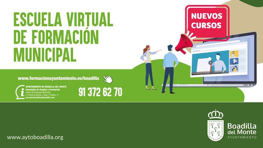 Más cursos gratuitos en Boadilla