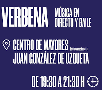 Sábados de verbena en el Centro de Mayores Juan González de Uzqueta de Boadilla