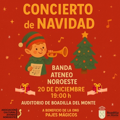 Boadilla celebra un concierto a favor de los m&aacute;s peque&ntilde;os sin recursos