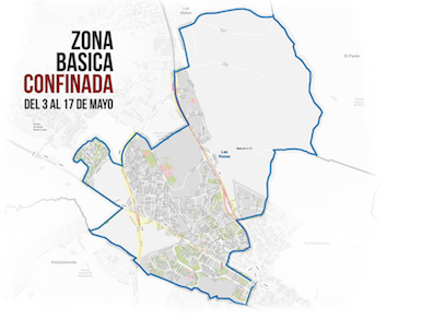 Confinada la zona básica de salud de Las Rozas