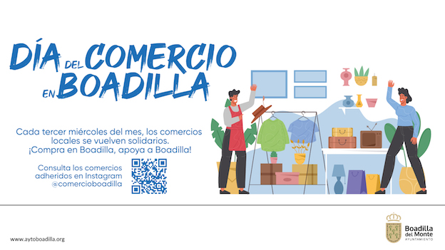 Los comercios de Boadilla se vuelven solidarios el próximo miércoles 16 de julio