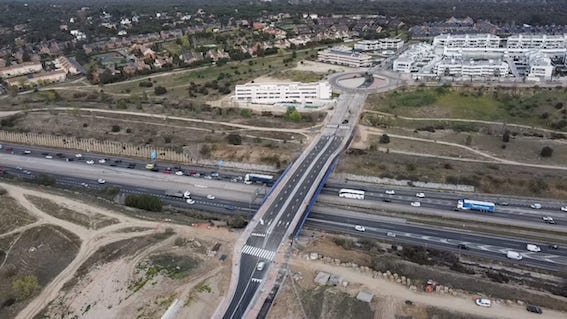 El nuevo enlace entre Vi&ntilde;as Viejas y El Encinar se abrir&aacute; a finales de abril