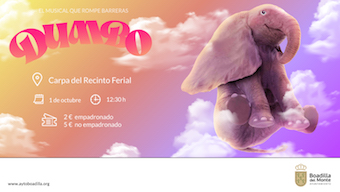 Boadilla saca a la venta las entradas para Dumbo, el musical que rompe barreras