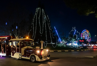 Recorre Pozuelo en el Tren de la Navidad