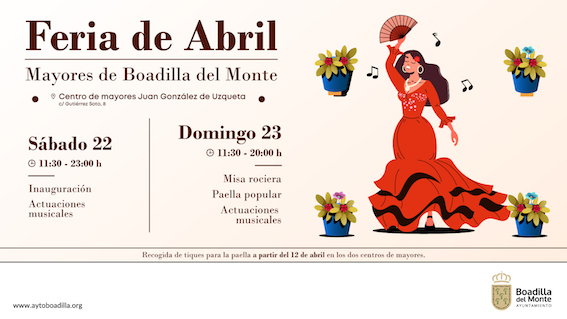 Vuelve la Feria de Abril para los mayores de Boadilla