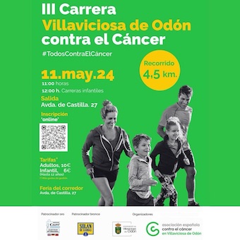 Villaviciosa de Odón correrá contra el cáncer