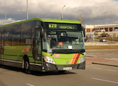 La línea de autobús 620 de Las Rozas llega hasta el Puerta de Hierro