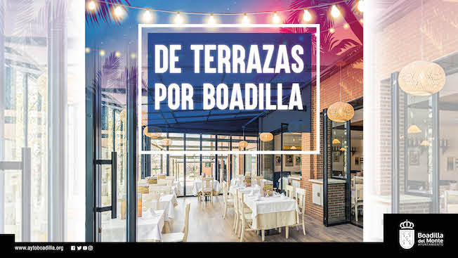 Nueva Guía de terrazas de la Concejalía de Comercio de Boadilla