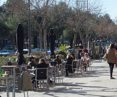 Pozuelo devolverá la tasa por veladores, terrazas y ocupación de vía pública 