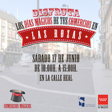 La magia llega a los comercios de Las Rozas