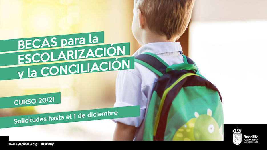 Boadilla ofrece ayudas para la escolarización y la conciliación  