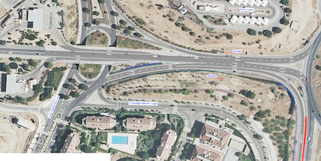 Boadilla comienza la construcción del tercer carril de la M-513 