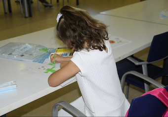 Actividades navideñas para niños del Aula Socioeducativa de Boadilla