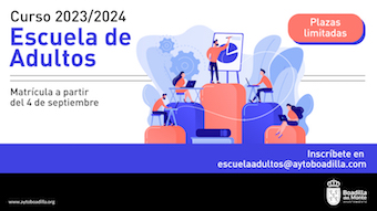 Abierto el plazo de matriculación para la Escuela de Adultos de Boadilla