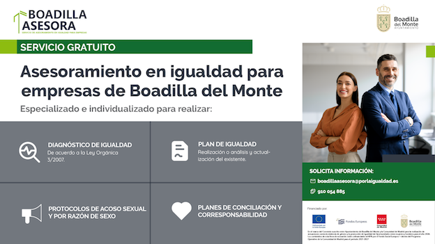 Boadilla ofrece asesoramiento en igualdad a las empresas