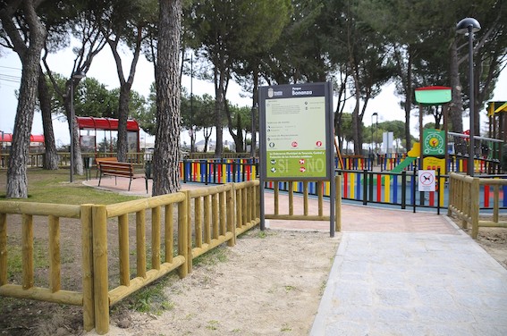 El remodelado parque Bonanza de Boadilla ya está abierto al público