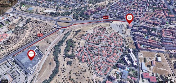 Boadilla pide un carril bus vao para la M-511 y la M-502