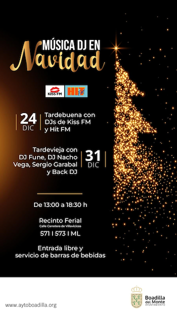 Boadilla se va de "Tardevieja" para despedir 2025