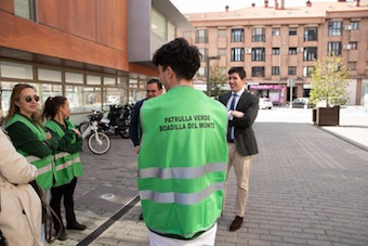 Boadilla refuerza la vigilancia de la limpieza en el municipio